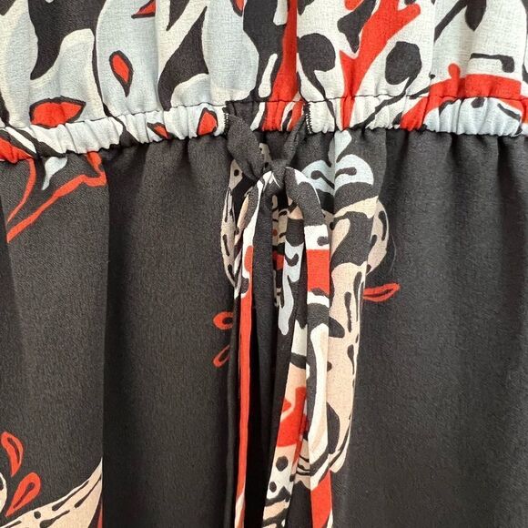 LOFT Sunset Paisley Midi Dress - Picture 8 of 10